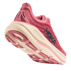 Bondi 9 Womens Running Shoes Lingonberry/Cranberry