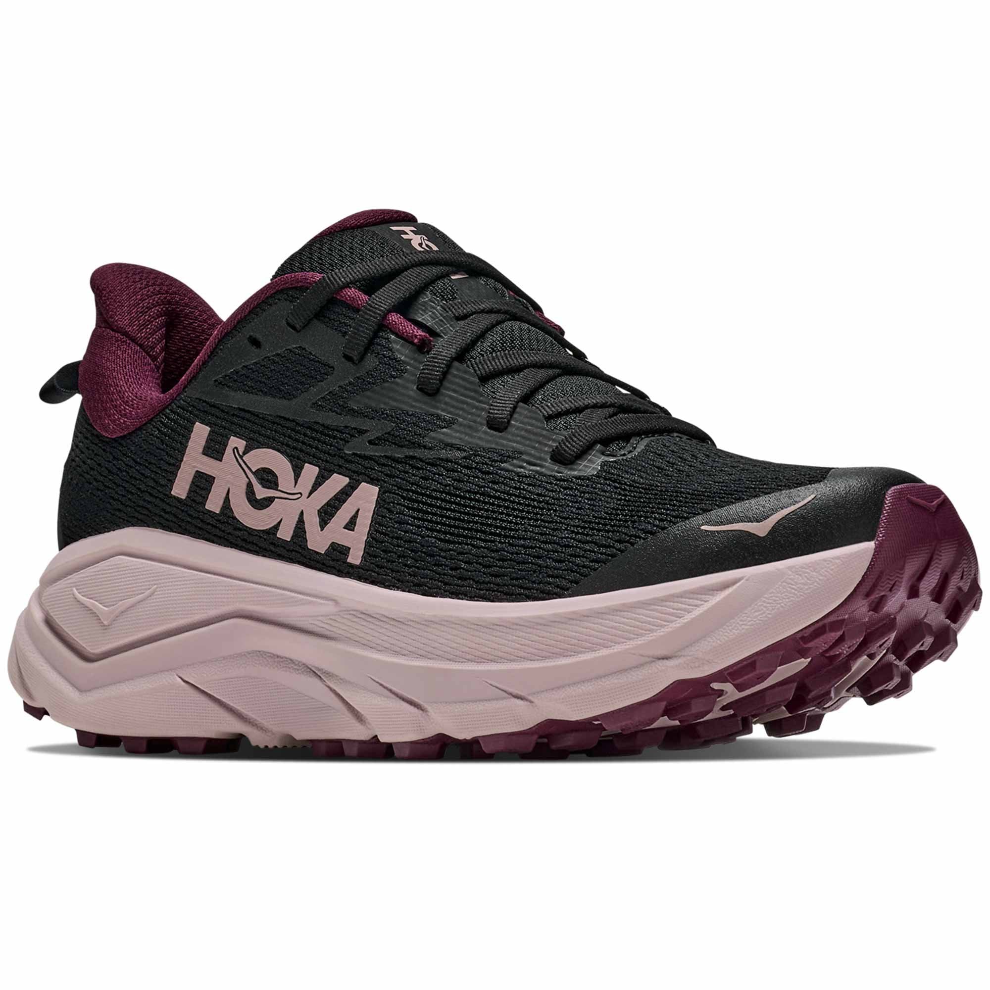Challenger 8 Women's Trail Running Shoes Black/Pink Opal