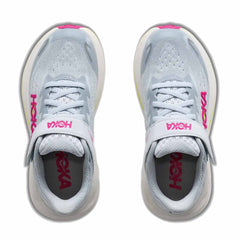 Clifton 10 Little Kids Running Shoe Overcast/Neon Dragonfruit