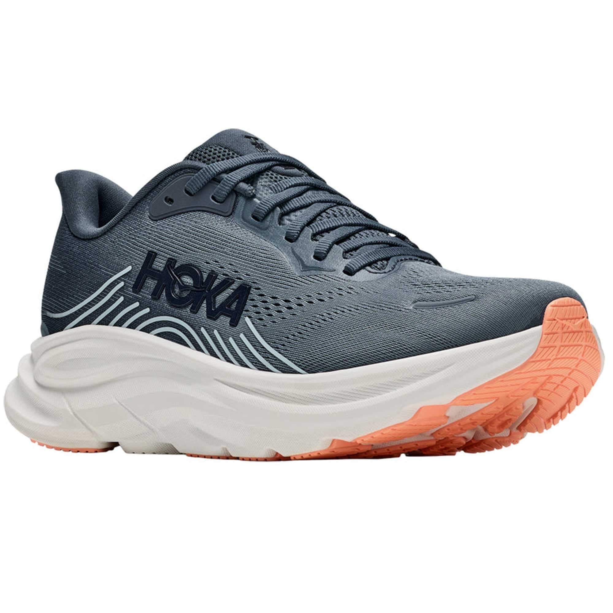 Clifton 11 Womens Running Shoes Faded Navy/Glimmering Blue