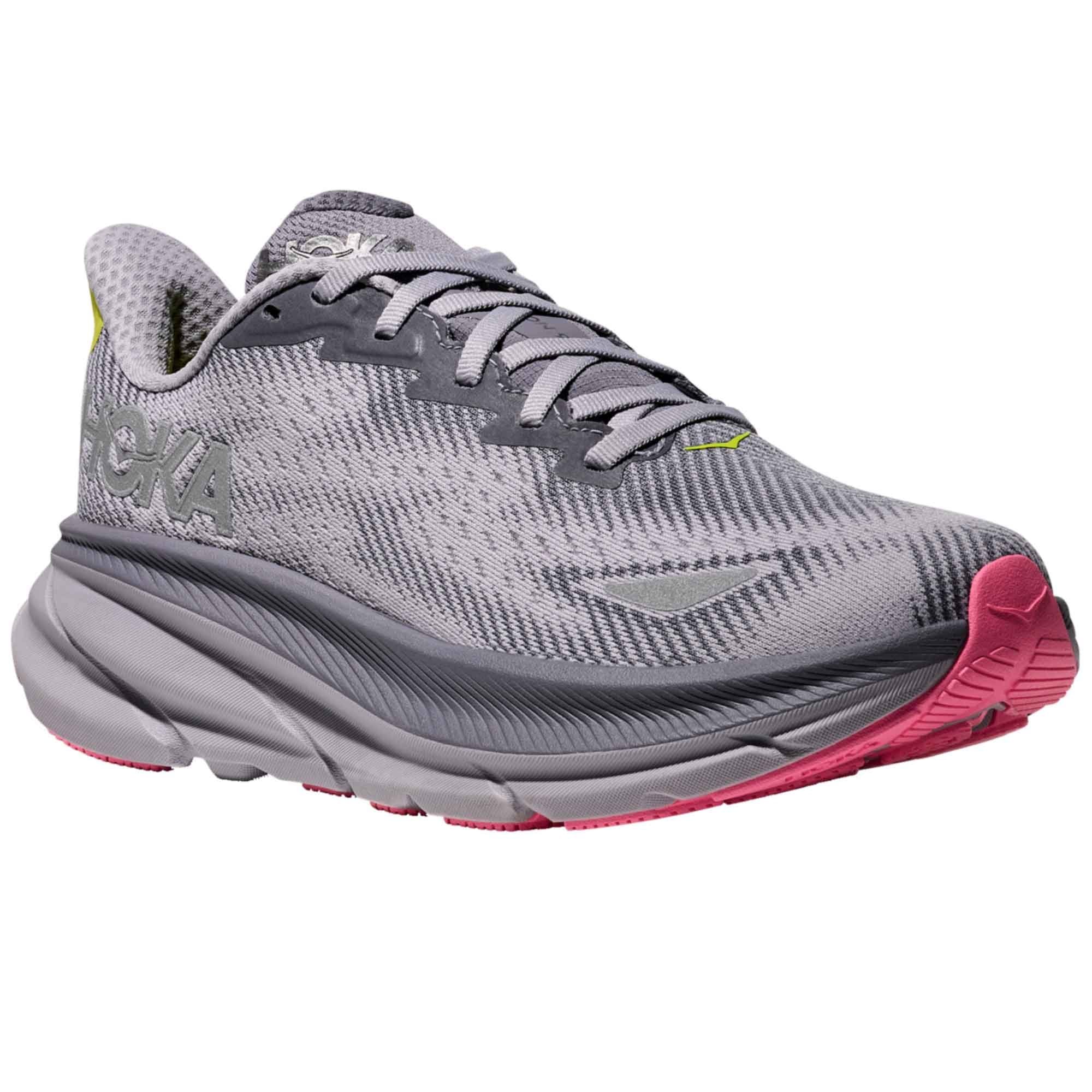 Clifton 9 Gore-Tex Womens Waterproof Running Shoes Grey Skies/Foggy Grey