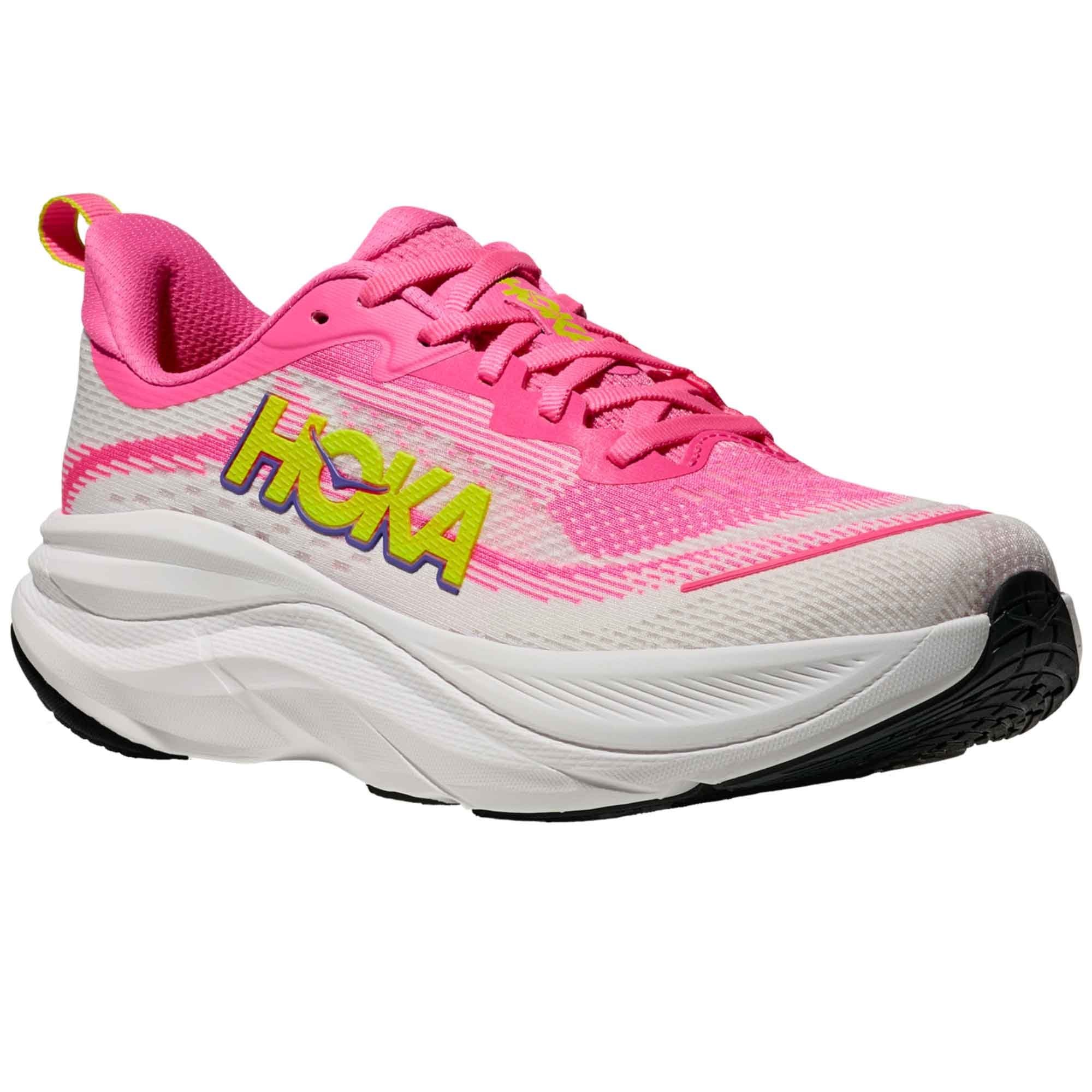 Skyflow Women's Running Shoes Neon Rose/Neon Hoka Citrus
