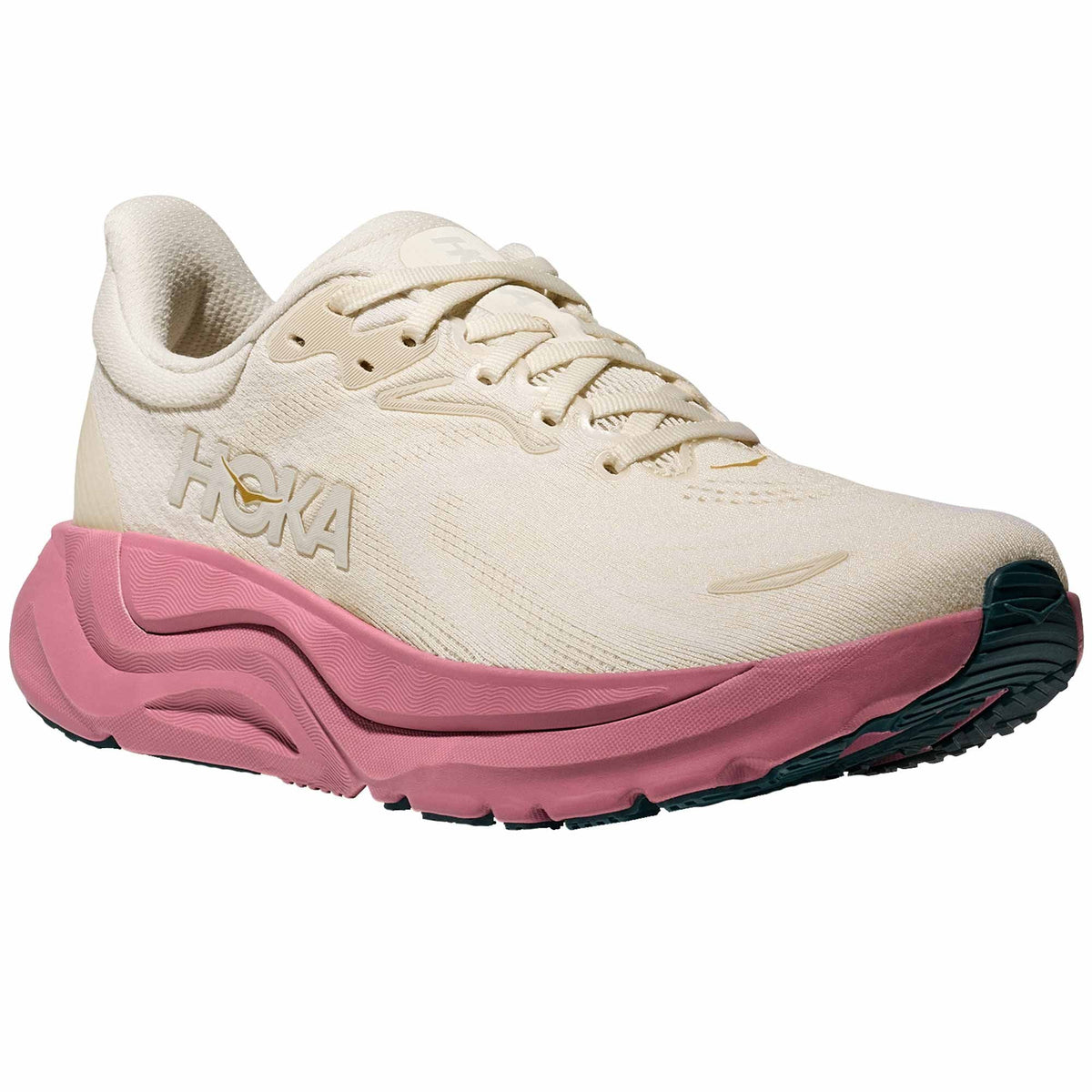 Arahi 8 Wide Women's Running Shoes Alabaster/Lingdonberry