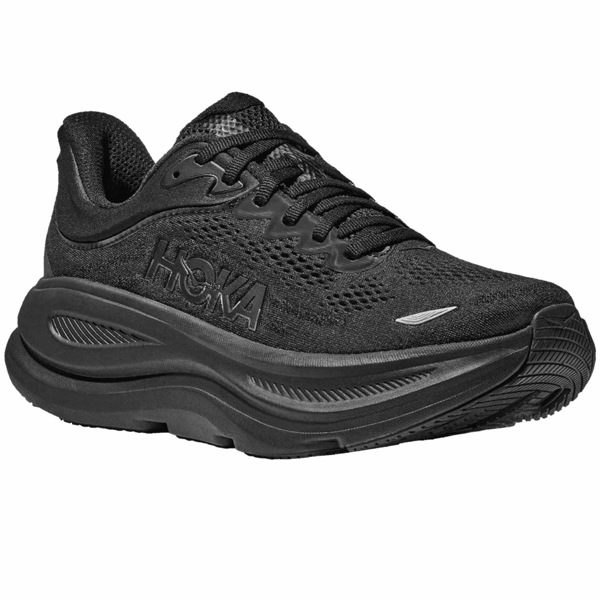 Bondi 9 Womens Running Shoes Black/Black