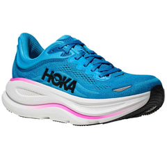 Bondi 9 Women's Running Shoes Skyward Blue/Neon Fuchsia