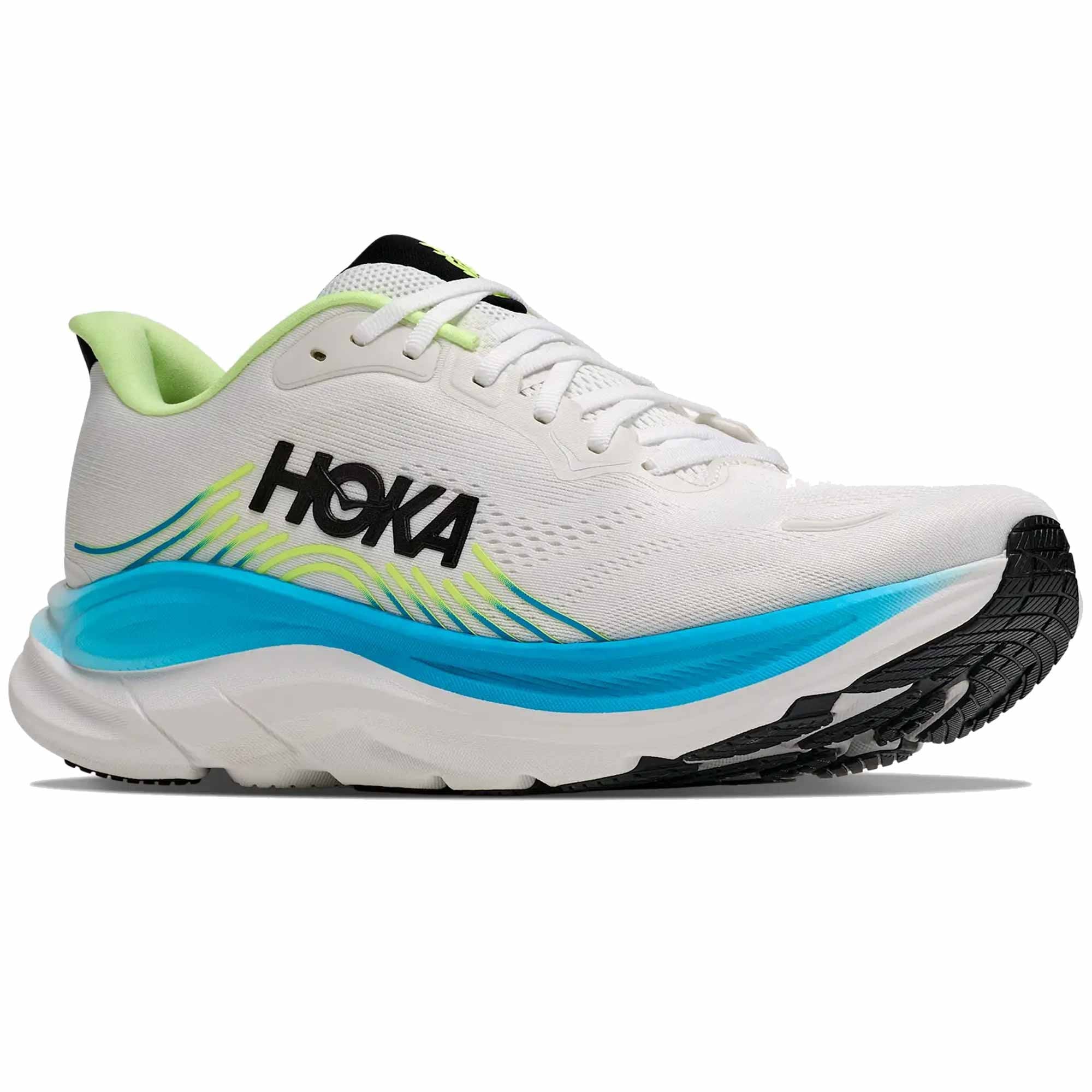 Clifton 11 Wide Mens Running Shoes Frost/Black