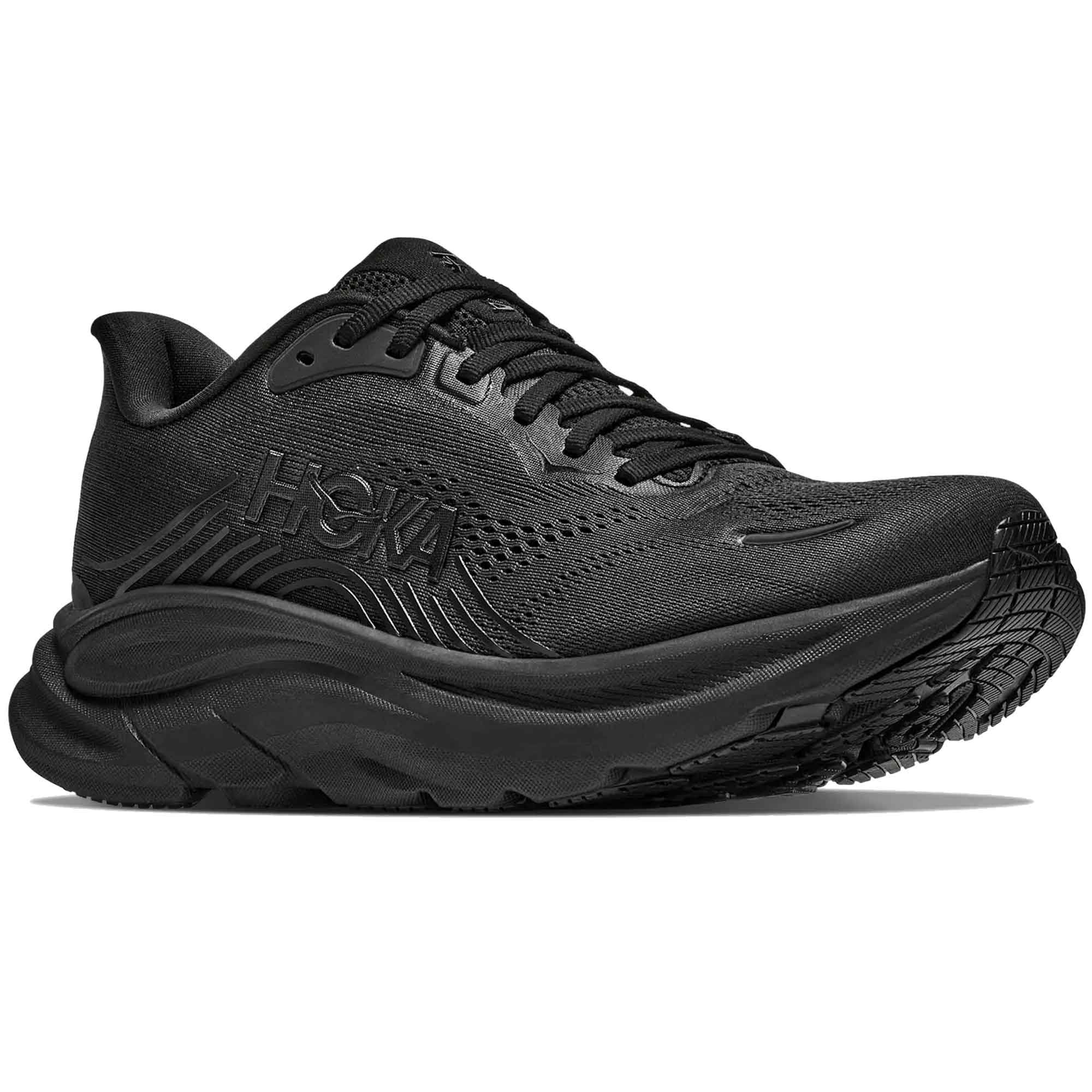 Clifton 11 Wide Womens Running Shoes Black/Black