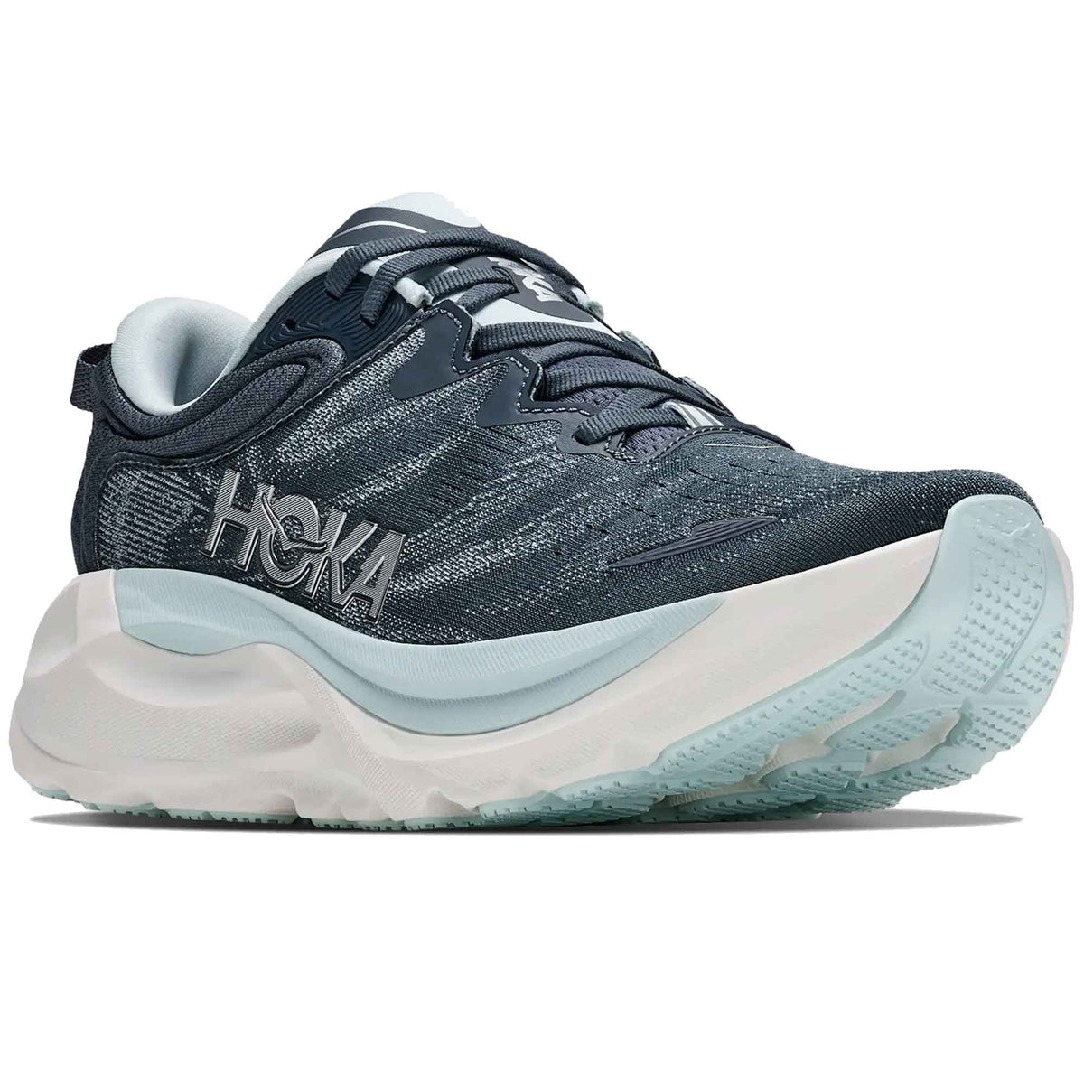 Gaviota 6 Wide Womens Running Shoes Faded Navy/Glimmering Blue