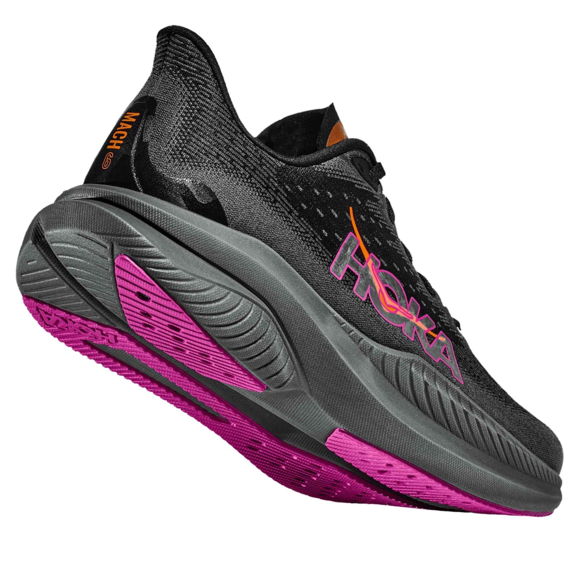 Mach 6 Women's Running Shoes Black/Fuchsia