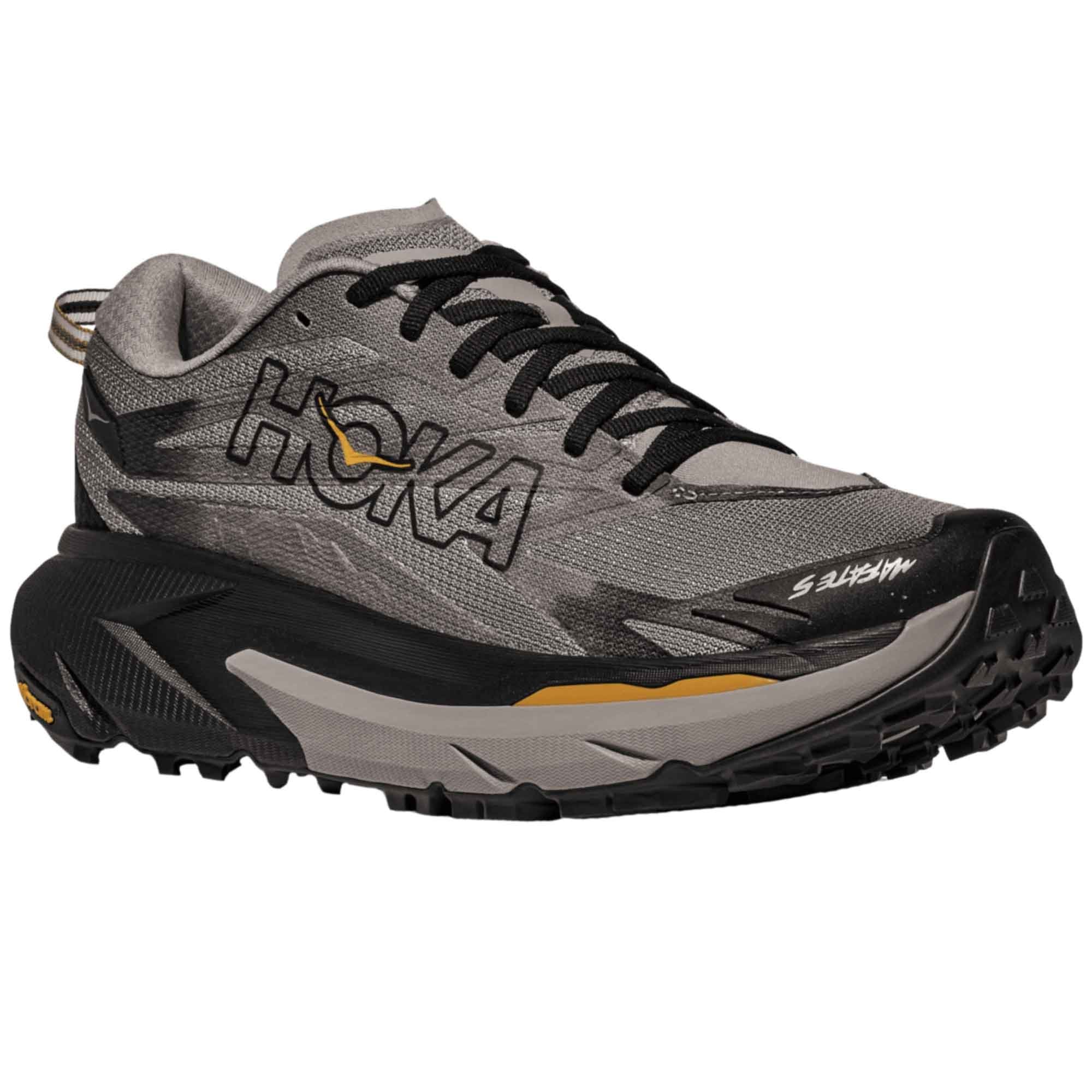 Mafate 5 Men's Trail Running Shoes Cement/Black