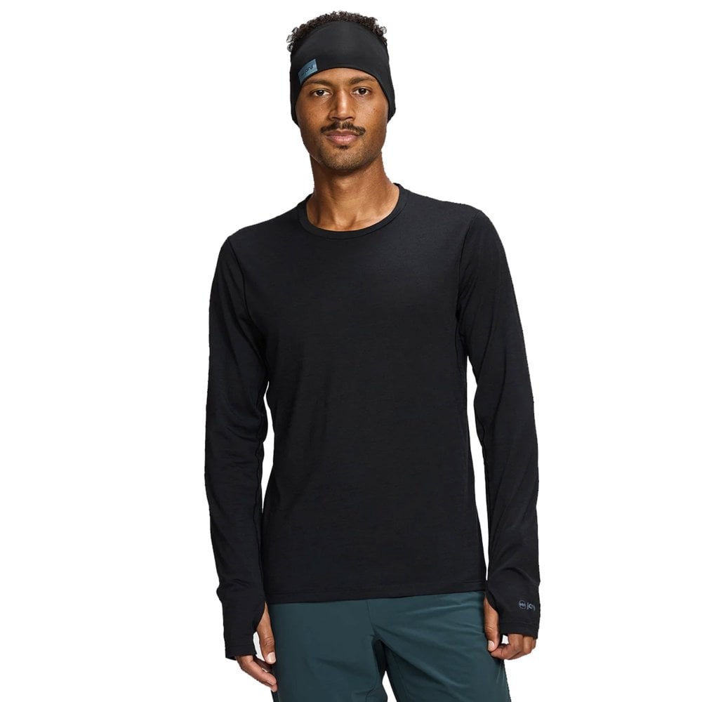 Men’s Repeat Merino Long Sleeve in Midnight
