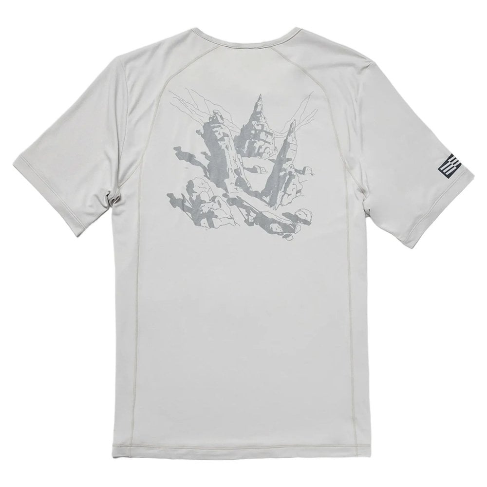 Men's Run All Day Tee in Shadow Runner Hi-Vis Mist