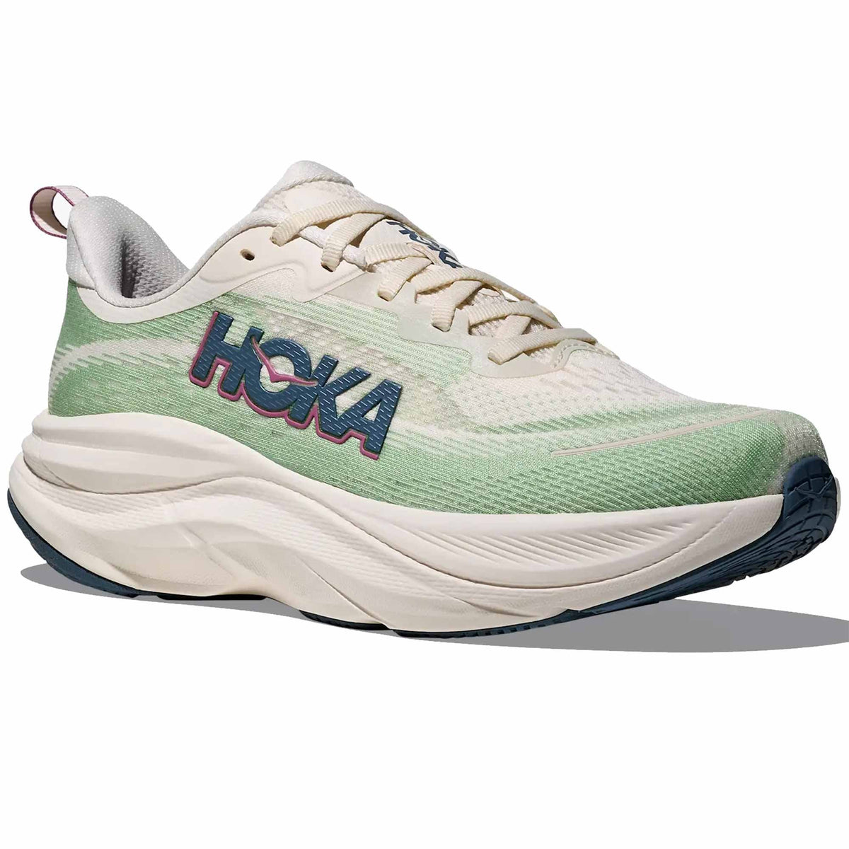 Skyflow Women's Running Shoes Alabaster/Vintage Green
