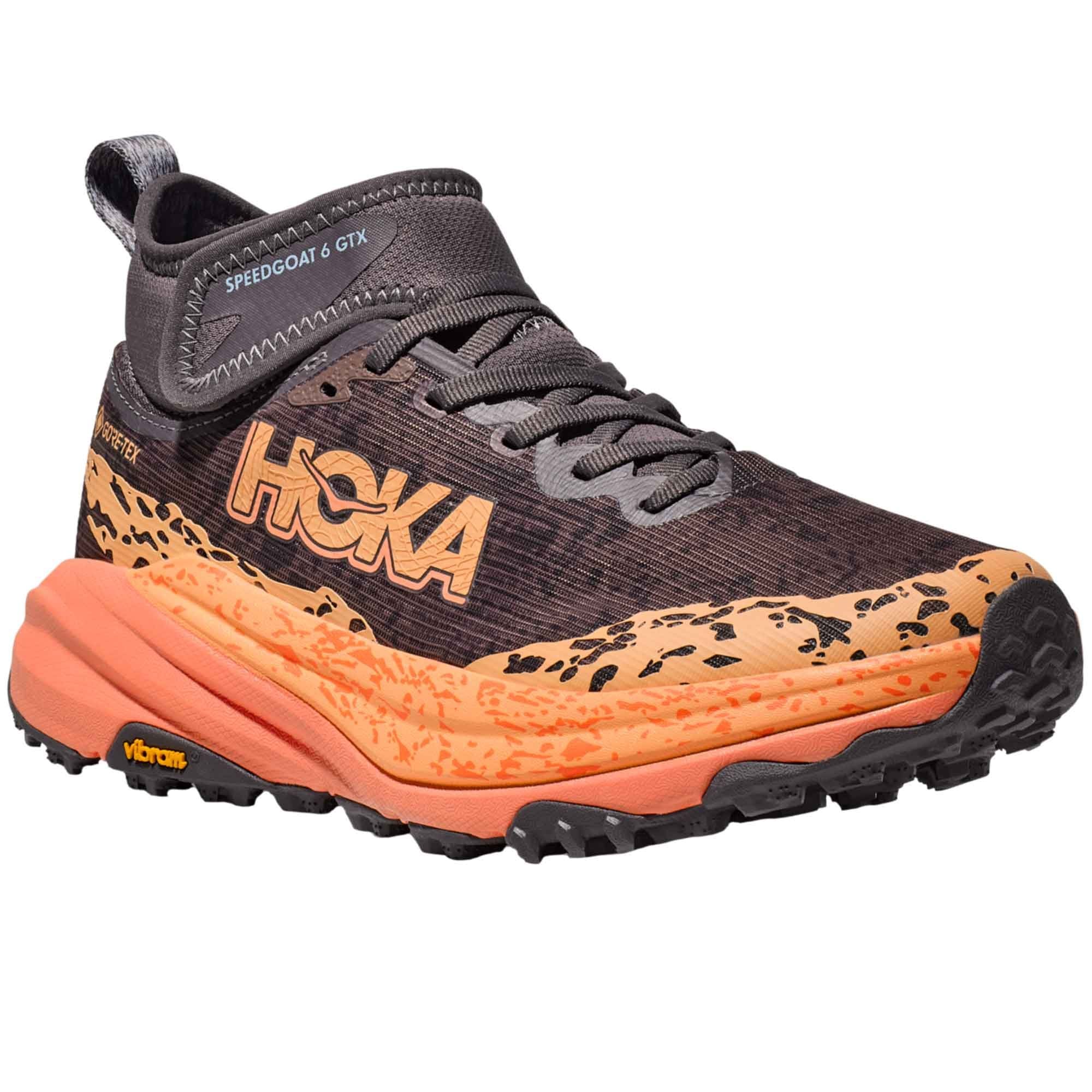 Speedgoat 6 Mid GTX Womens Waterproof Hiking Boots Galaxy/Guava