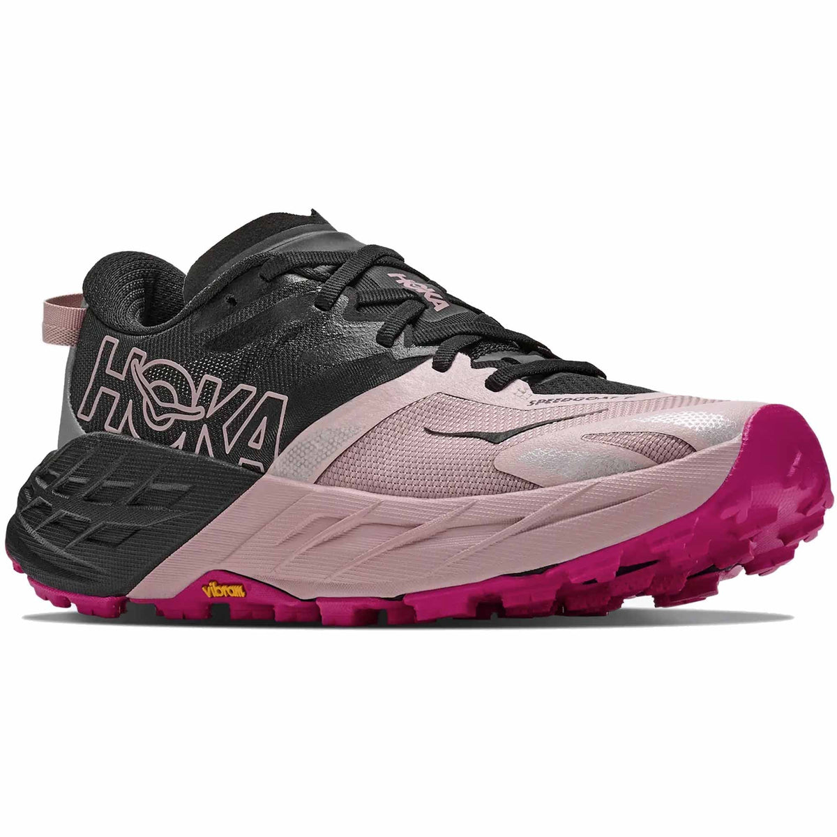 Speedgoat 7 Women's Trail Running Shoes Black/Pink Opal