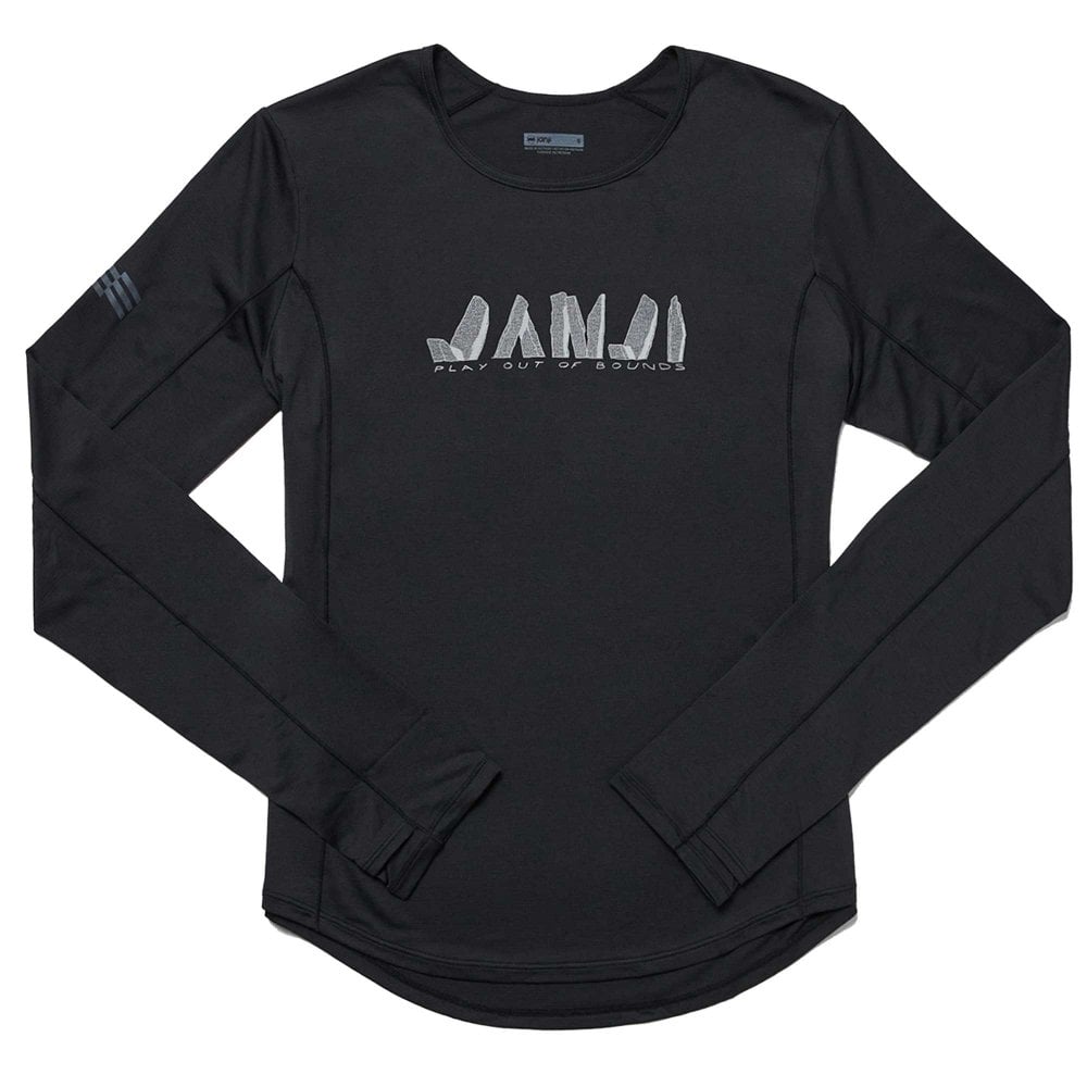 Women’s Run All Day Long Sleeve In Ruins Hi-Vis Midnight