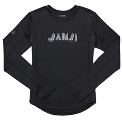 Women’s Run All Day Long Sleeve In Ruins Hi-Vis Midnight