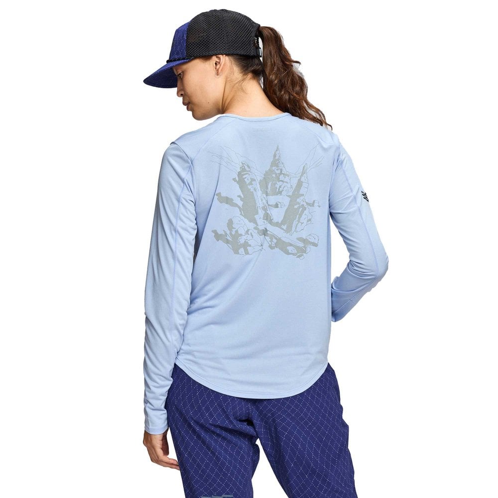 Women’s Run All Day Long Sleeve in Shadow Runner Cosmic