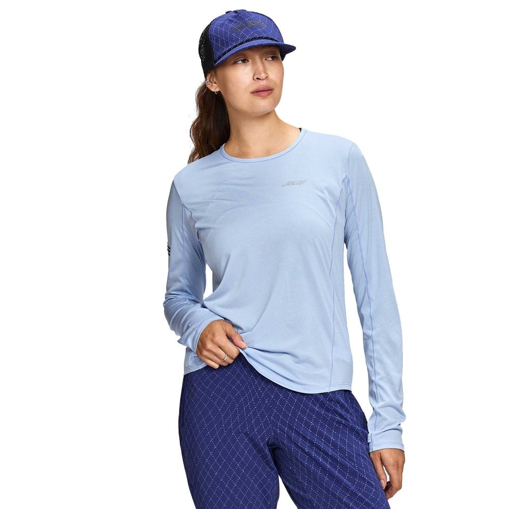 Women’s Run All Day Long Sleeve in Shadow Runner Cosmic