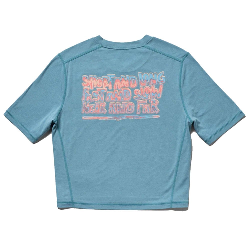 Women's Circa Daily Boxy Tee in Spectrum Cerulean
