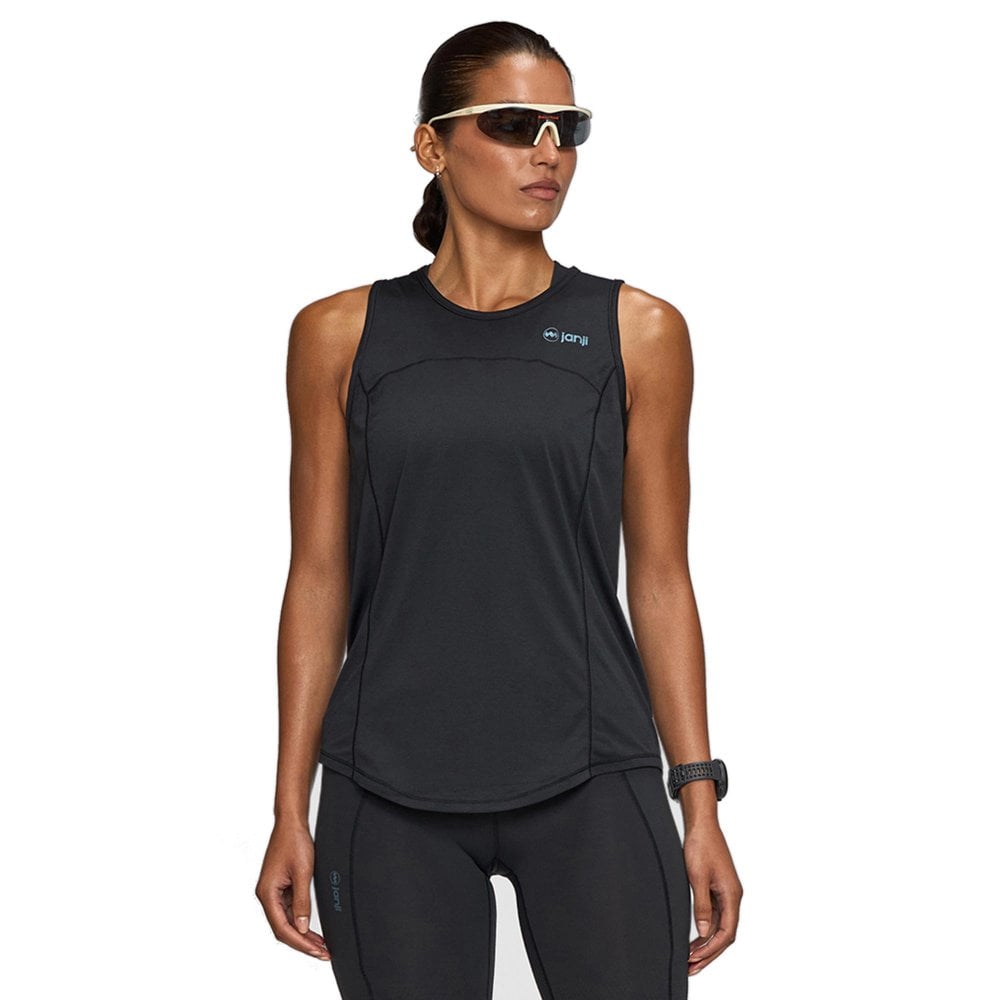 Women's Run All Day Tank in Midnight